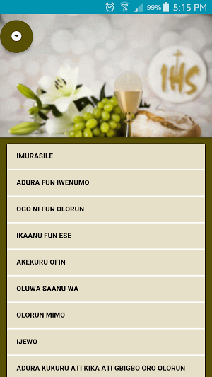 Yoruba Liturgy (Church of Nigeria, Anglican Comm) Screenshot 0