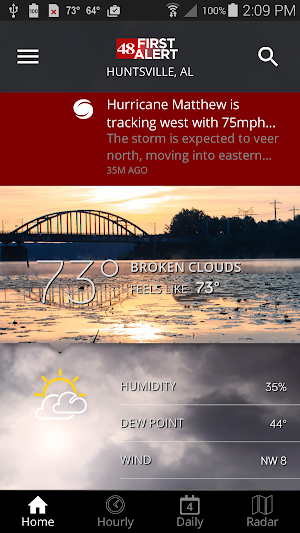 WAFF 48 Storm Team Weather Screenshot 0
