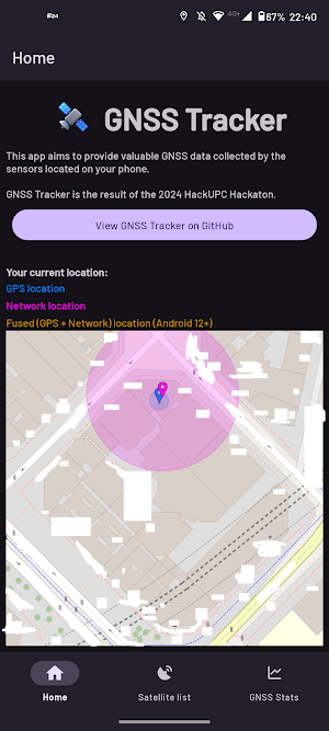 GNSS Tracker Screenshot 0