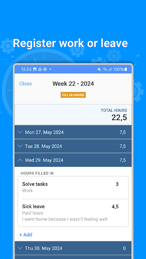 Mileage Book Time Screenshot 2