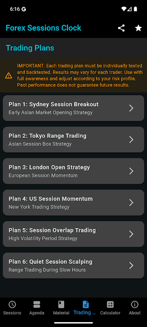 Forex Sessions Clock Screenshot 2