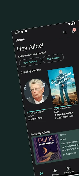 Wreadr: Read, Compete, Connect Screenshot 0