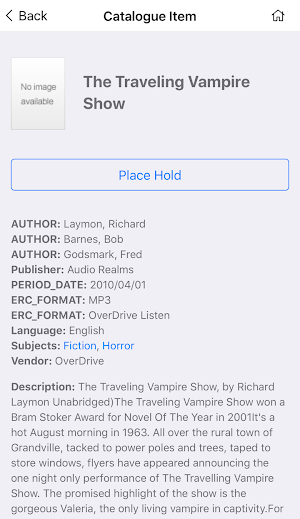 East Gwillimbury Library Screenshot 3