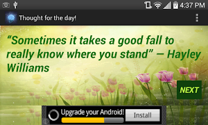 Thought for the day! Screenshot 1