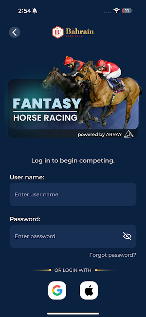 BTC Fantasy Horse Racing Screenshot 1