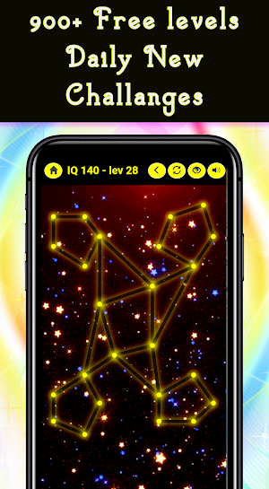 Stars Connect - One Line Draw Screenshot 3