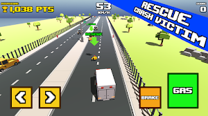 Crazy Road: Ambulance Screenshot 3