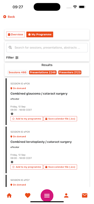 ESCRS 2025 Screenshot 2