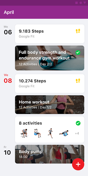 Brooks YMCA Virtuagym Screenshot 1
