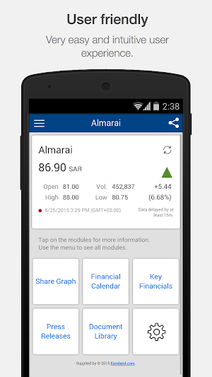 Almarai Investor Relations Screenshot 1