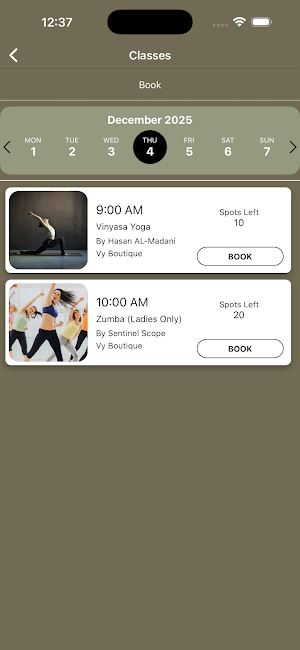 VY Boutique Screenshot 1