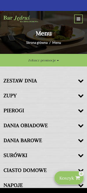 Bar Jędruś Tarnobrzeg Screenshot 0