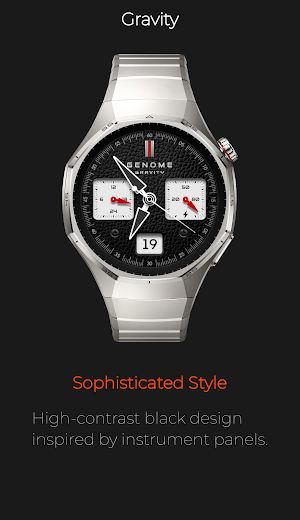 Gravity: Technical Chrono Dial Screenshot 3