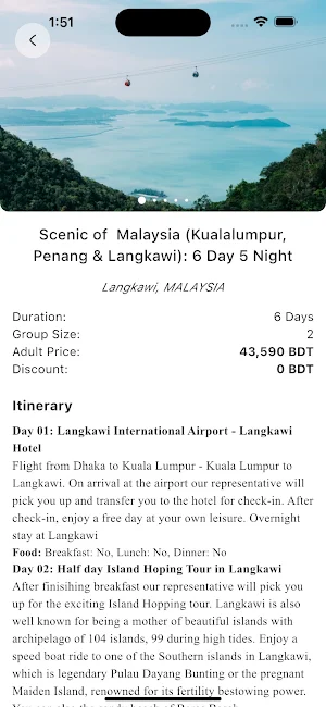 Ali Travels & Tours Screenshot 1