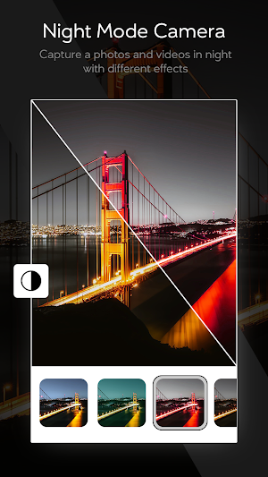 Night Mode Photo Filter Effect Screenshot 0