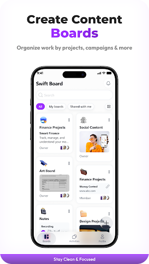 SwiftBoard: Content Keyboard Screenshot 2