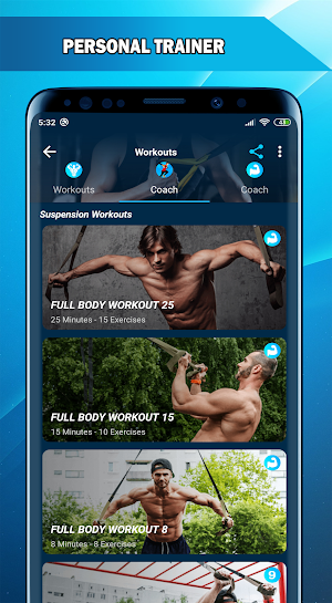 Suspension Workouts Fitness PRO Screenshot 3