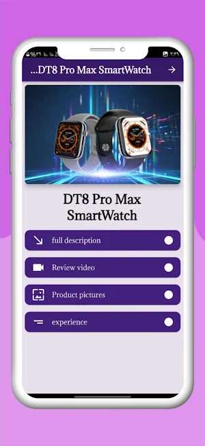 DT8 Pro Max SmartWatch Guide Screenshot 0