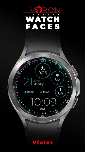 Voron "Violet" Watch Face Screenshot 3
