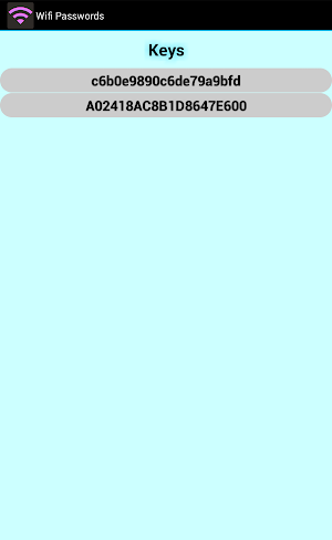 Wifi Claves Screenshot 3
