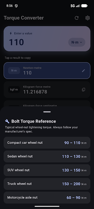 Torque Converter Screenshot 3