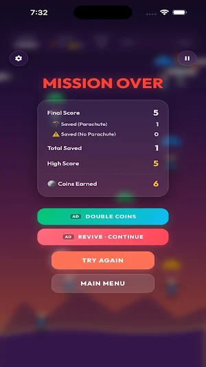 ParaCatch: Sky Rescue Screenshot 0