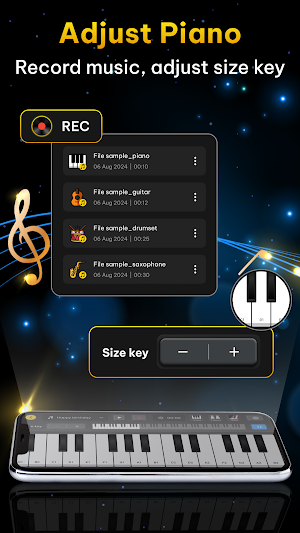 Piano Learn - Real Keyboard Screenshot 2
