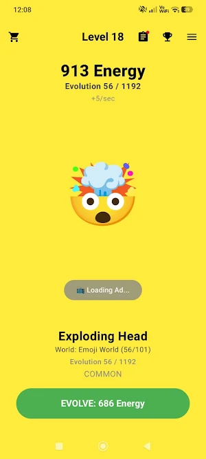 Emoji Evolution Universe Screenshot 0