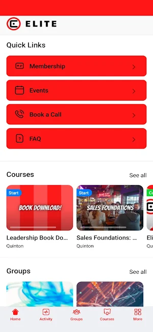Elite Mastermind Network Screenshot 1