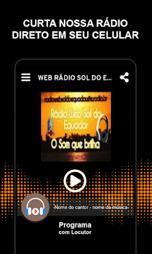 WEB RÁDIO SOL DO EQUADOR Screenshot 0