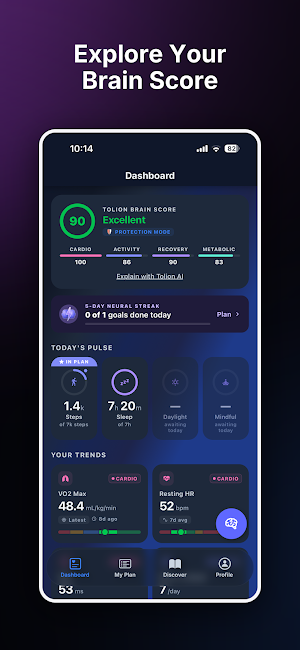 Tolion Brain Coach Screenshot 1