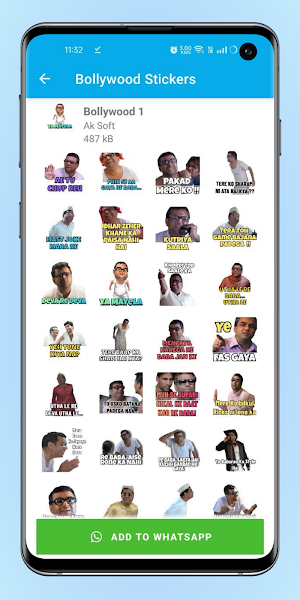 Bollywood Stickers Screenshot 2