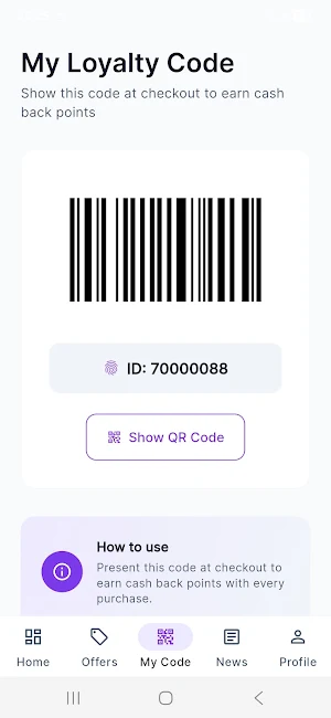 Spyros Supermarket - Cashback Screenshot 2