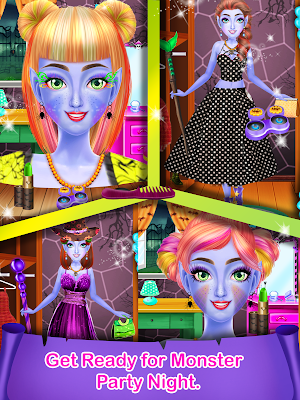 Halloween Scary Girl Makeup Salon - Free Game 2020 Screenshot 3
