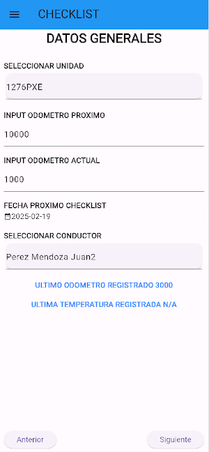 Gestion de checklist Screenshot 2