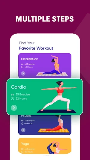 Legs, Hips Women HomeWorkouts Screenshot 2