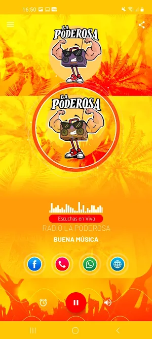 Red Poderosa Fm Chile Screenshot 1
