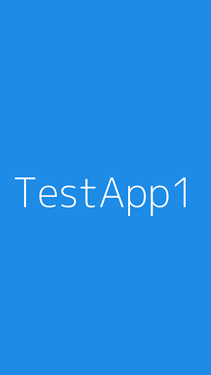 TestApp1 Screenshot 0