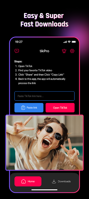 TikPro! Video Downloader Screenshot 0
