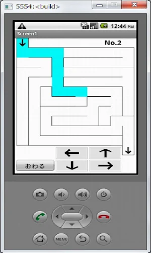 迷路１０ｘ１０ Screenshot 2