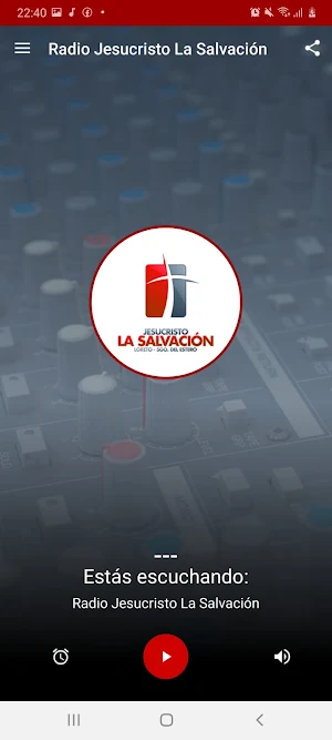 Radio Jesucristo La Salvación Screenshot 1