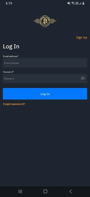 Kirkoins Exchange Screenshot 0