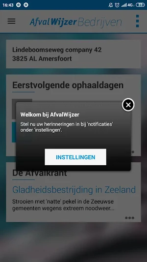Afvalwijzer Bedrijven Screenshot 1