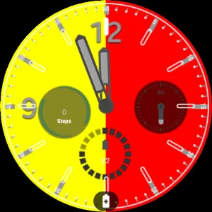 Orleans Flag Watchface Screenshot 2