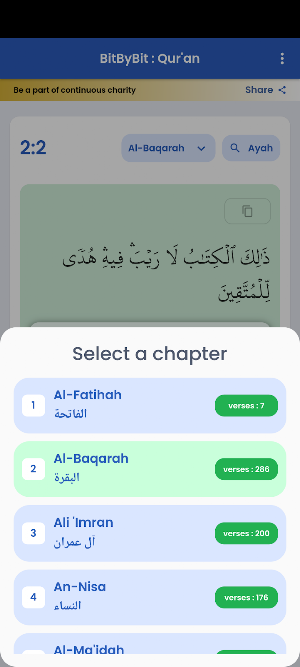 BitByBit : Quran Screenshot 1