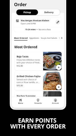 Mas Amigos Mexican Kitchen Screenshot 1