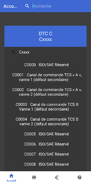 Data DTC Cxxxx Screenshot 0