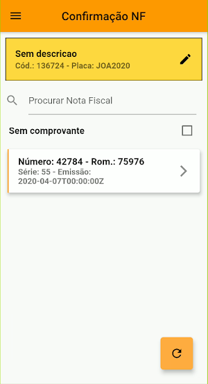 CS Comprovante NF Screenshot 0