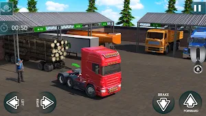 Lorry Truck Driving Game - Euro Truck Driver 2021 Screenshot 0