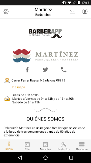Martínez Barber Shop Screenshot 0